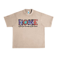 French Oak home of the because of the brave Urban Heavy Tee - JahusDesignShop