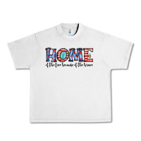 Lunar Rock home of the because of the brave Urban Heavy Tee - JahusDesignShop