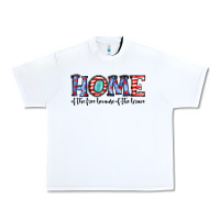 White home of the because of the brave Urban Heavy Tee - JahusDesignShop