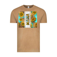 Western Mother's Day Mama With Turquoise And Sunflowers And Leopard Tu Vintage Tee | Teevron