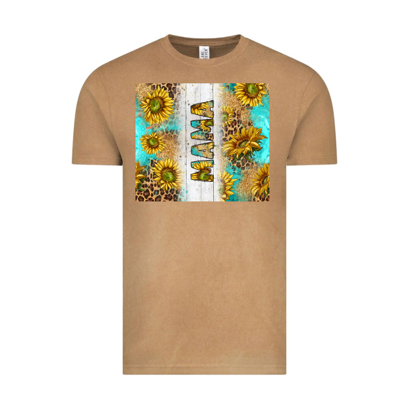 Western Mother's Day Mama With Turquoise And Sunflowers And Leopard Tu Vintage Tee by TumblerDesignByShophia | Teevron