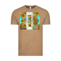 Vintage Coffee western mother's day mama with turquoise and sunflowers and leopard tu Vintage Tee - TumblerDesignByShophia