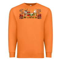 Carrot Christmas coffee cups Premium Sweatshirt - Artiststas