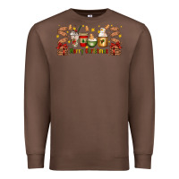 Chestnut Christmas coffee cups Premium Sweatshirt - Artiststas