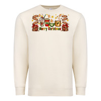 Sandshell Christmas coffee cups Premium Sweatshirt - Artiststas