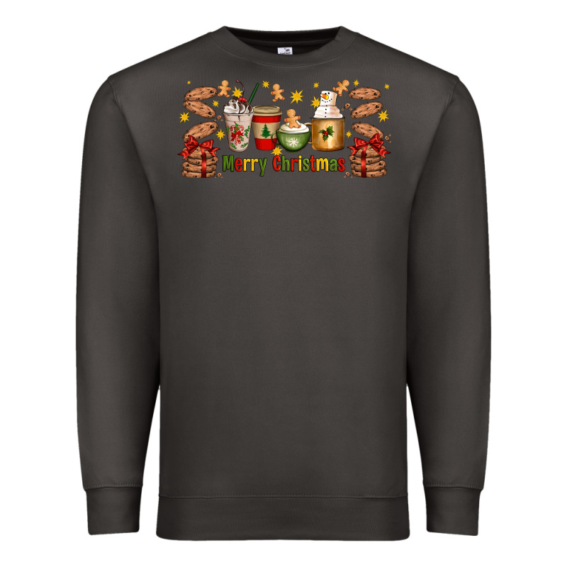 Christmas Coffee Cups Premium Sweatshirt by Artiststas | Teevron