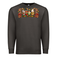 Smoke Christmas coffee cups Premium Sweatshirt - Artiststas