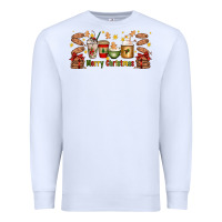 White Christmas coffee cups Premium Sweatshirt - Artiststas