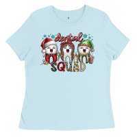 Baby Blue dental squad Ladies Tee - SublimationCraftShop