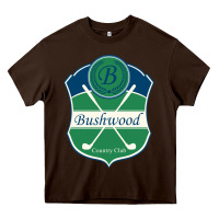 Chocolate Brown caddyshack  bushwood country club funny movie classic  (1) (1) (1) (1) Heavy Core Tee - lanVoArt
