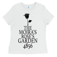 White The Moira's Rose's Garden Ladies Tee - Bettercallsaul
