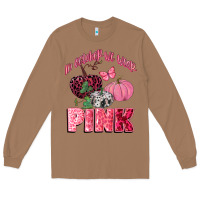Toasted Coconut in october we wear pink Long Sleeve Tee - CowGirlArtShop
