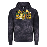 Cloud Black Honey bee coffee cups Vintage Hoodie - HowdyJamesFarm