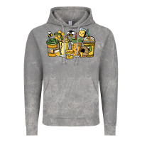 Cloud Rock Honey bee coffee cups Vintage Hoodie - HowdyJamesFarm