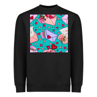 Valentines Day Love Letter And Envelope Heavyweight Sweatshirt | Teevron