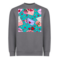 Storm valentines day love letter and envelope Heavyweight Sweatshirt - BundleAndBundleShop