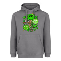 Storm st patrick's day green smile Heavyweight Hoodie - Artiststas
