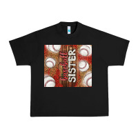 Black baseball sister Urban Heavy Tee - TumblerDesignByShophia