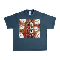 Midnight Navy baseball sister Urban Heavy Tee - TumblerDesignByShophia