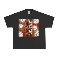Pigment Black baseball sister Urban Heavy Tee - TumblerDesignByShophia