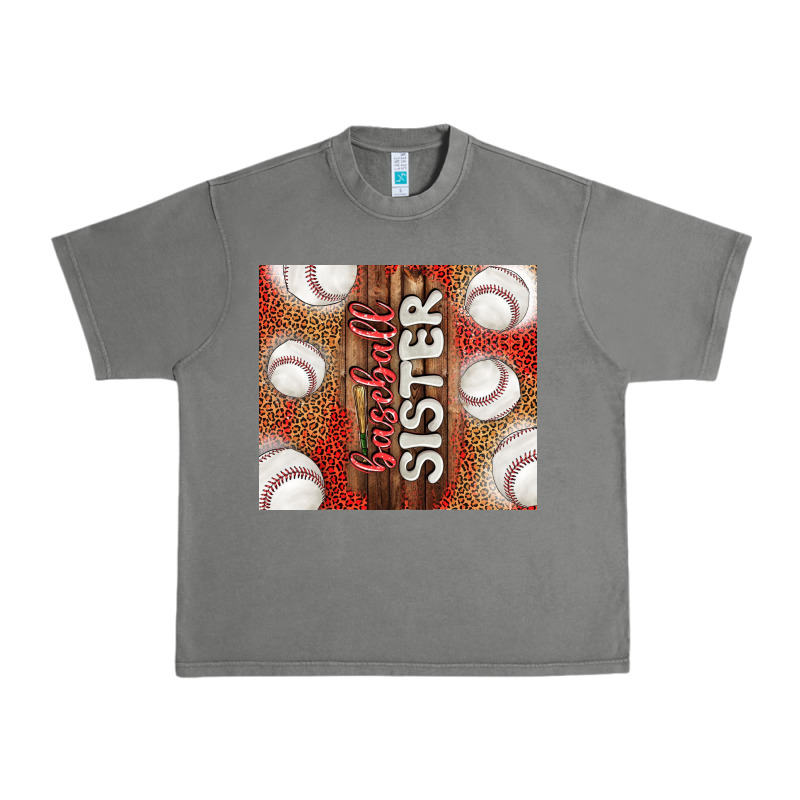 Baseball Sister Urban Heavy Tee by TumblerDesignByShophia | Teevron