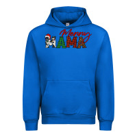 Cobalt merry mama Urban Hoodie - BarkalooDesign