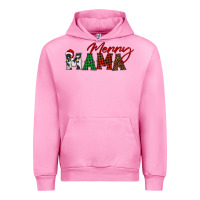 Fuchsia Pink merry mama Urban Hoodie - BarkalooDesign