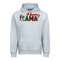 Heather Grey merry mama Urban Hoodie - BarkalooDesign