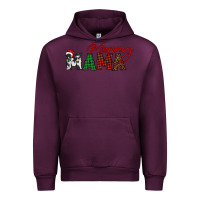Mauve Wine merry mama Urban Hoodie - BarkalooDesign