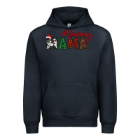 Navy merry mama Urban Hoodie - BarkalooDesign