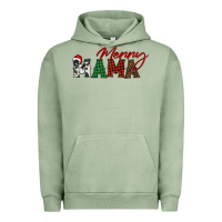 Pigment Oil Green merry mama Urban Hoodie - BarkalooDesign