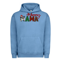 Pigment Pebble Blue merry mama Urban Hoodie - BarkalooDesign