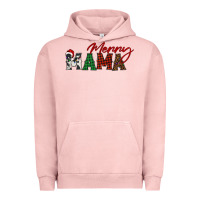 Pigment Salmon merry mama Urban Hoodie - BarkalooDesign