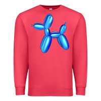Cardinal Blue Dog Balloon Premium Sweatshirt - Artiststas
