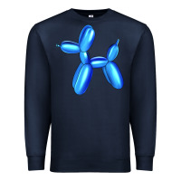 Navy Blue Dog Balloon Premium Sweatshirt - Artiststas