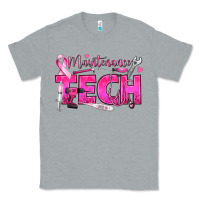 Heather Grey Breast Cancer Maintenance Tech Classic Tee - texasbilliewilder