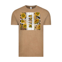Vintage Coffee western mother's day mama with cowhide and sunflowers tumbler tbs Vintage Tee - TumblerDesignByShophia