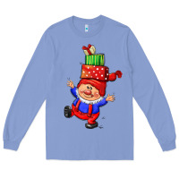 Cute Christmas Gnome Long Sleeve Tee | Teevron