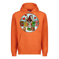 Carrot Christmas Gnome Premium Hoodie - FaDigitalArtStudio