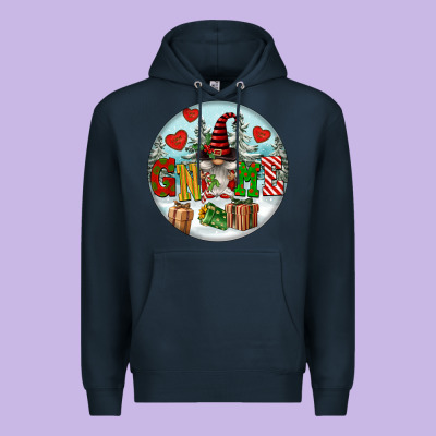 Christmas Gnome Premium Hoodie Designed By Fadigitalartstudio
