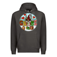 Smoke Christmas Gnome Premium Hoodie - FaDigitalArtStudio