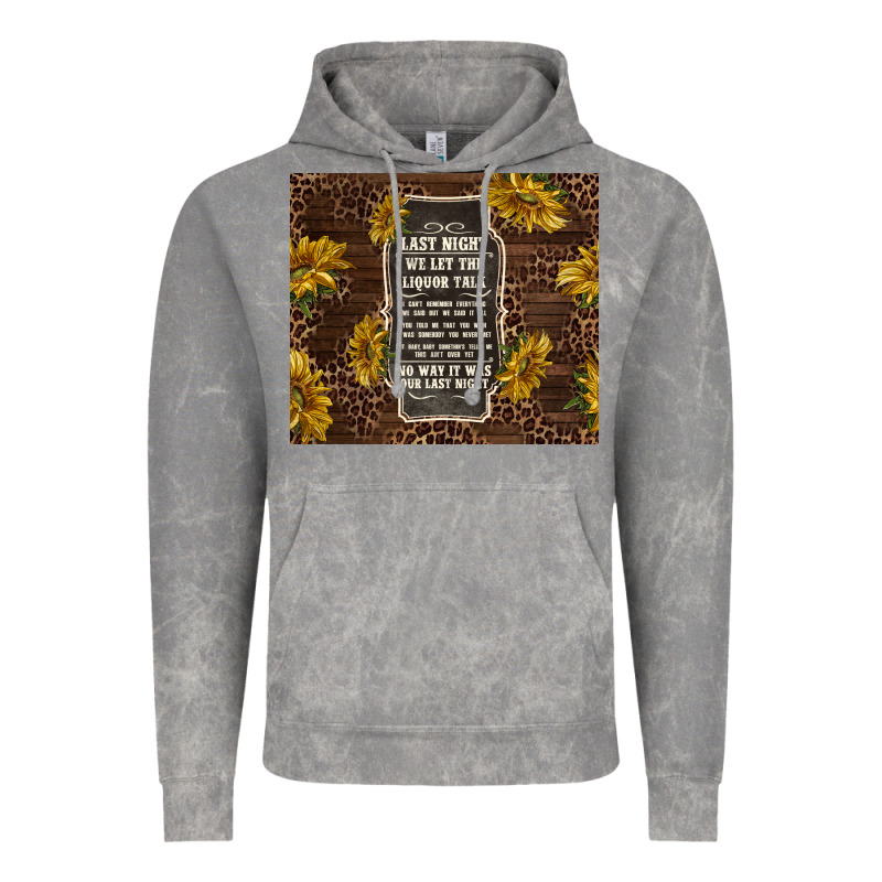 We Let The Liquor Talk With Sunflowers Vintage Hoodie by TumblerDesignByShophia | Teevron