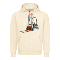 Sandshell Forklift Zipper Hoodie - LillyAllenDesigns