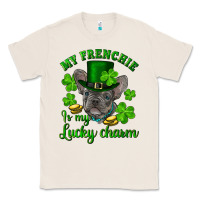 Natural st.patricks day my french bulldog is my lucky char Classic Tee - RanaPortraitStore