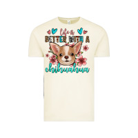 Vintage Arctic life is better with a chihuahua Vintage Tee - Jasminsmagicworld