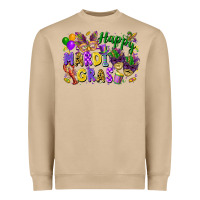 Mushroom happy mardi gras Heavyweight Sweatshirt - FaDigitalArtStudio