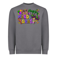 Storm happy mardi gras Heavyweight Sweatshirt - FaDigitalArtStudio