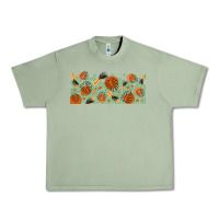 Oil Green boho plant Urban Heavy Tee - TumblerDesignByShophia