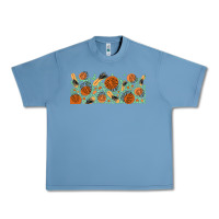 Pebble Blue boho plant Urban Heavy Tee - TumblerDesignByShophia