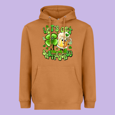 Let's Get Shamrocked Heavyweight Hoodie Designed By Artiststas